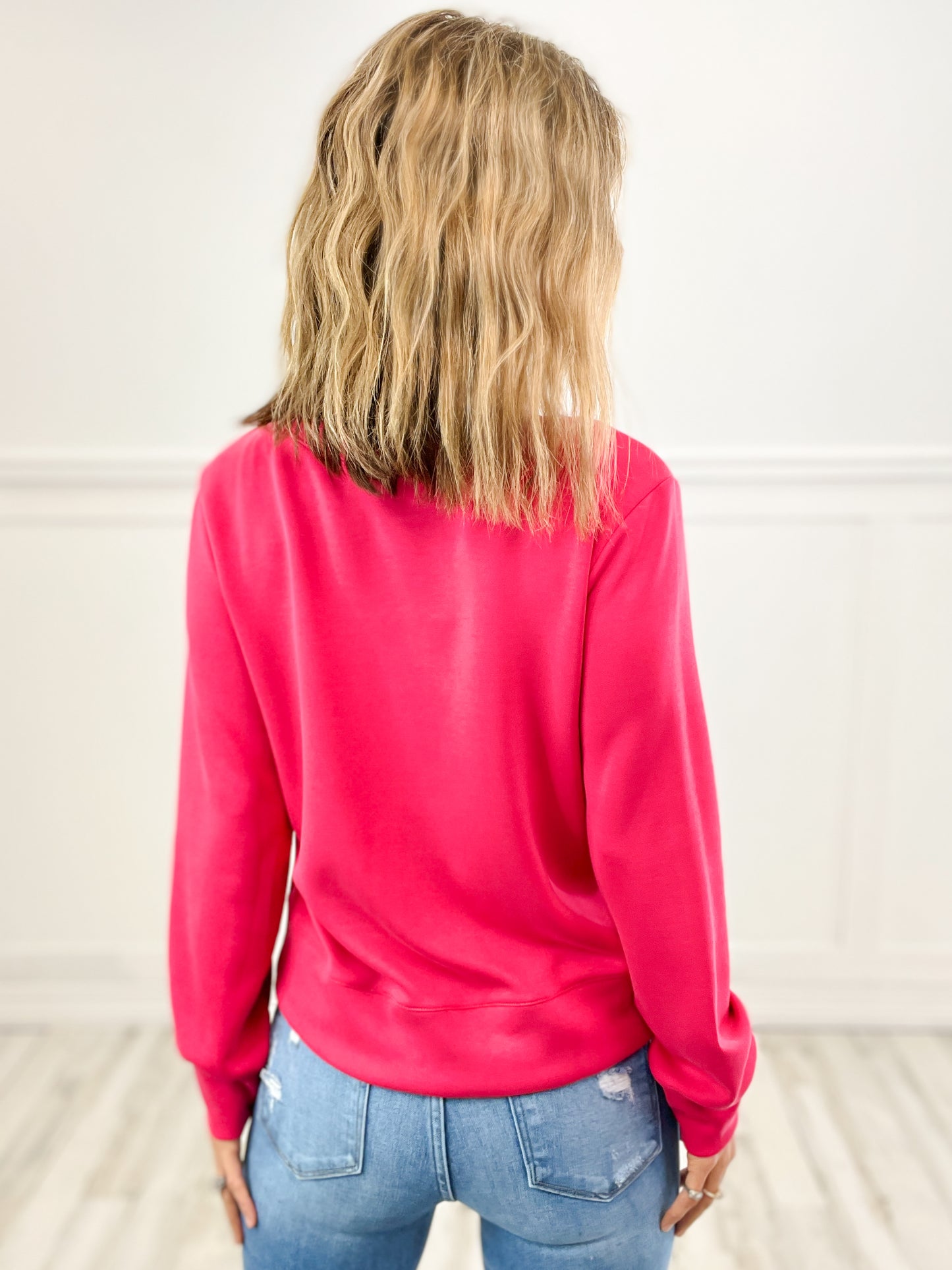 Away From Home Ultra Soft Knit Pullover Top