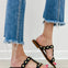 Corkys Beach What Slide Sandals in Black