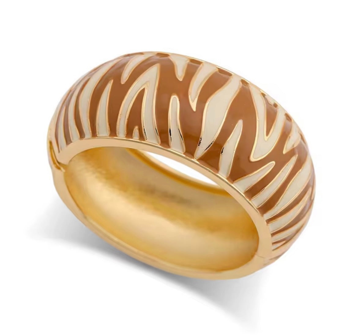 Johanna Zebra Cuff Bracelet
