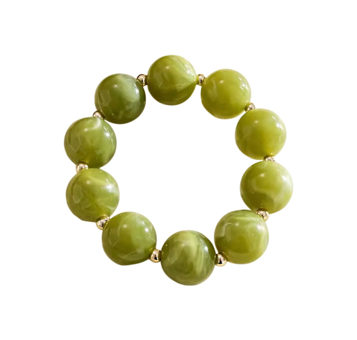 Marcie Green Opal Beaded Bracelet