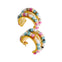 Jennifer Beaded Hoops