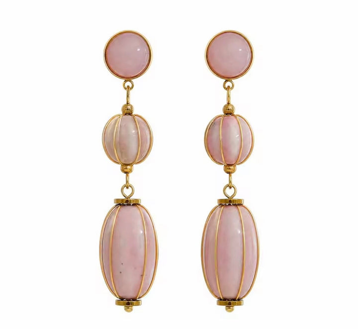 Mia Ceramic Drop Hoops