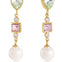 Danielle Crystal Pearl Earrings