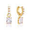 Libby Diamond Huggie Hoops