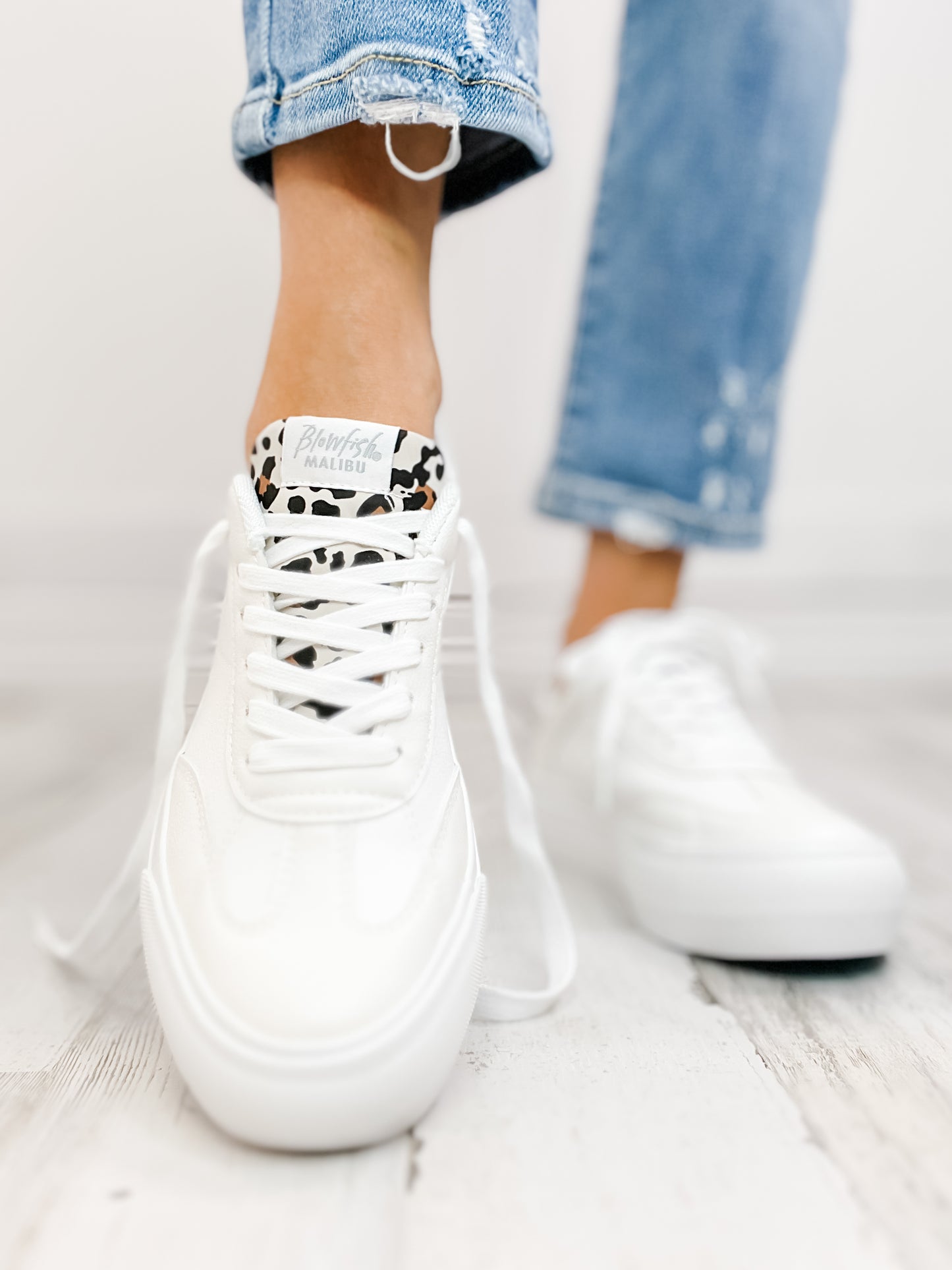 Blowfish Smash Sneaker in White