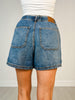 Judy Blue ON DUTY High Waist Featherweight Baggy Denim Shorts
