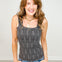 Lace Textured Square Top