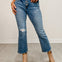 Risen JUNIPER Mid-Rise Button Down Cropped Flare Jeans