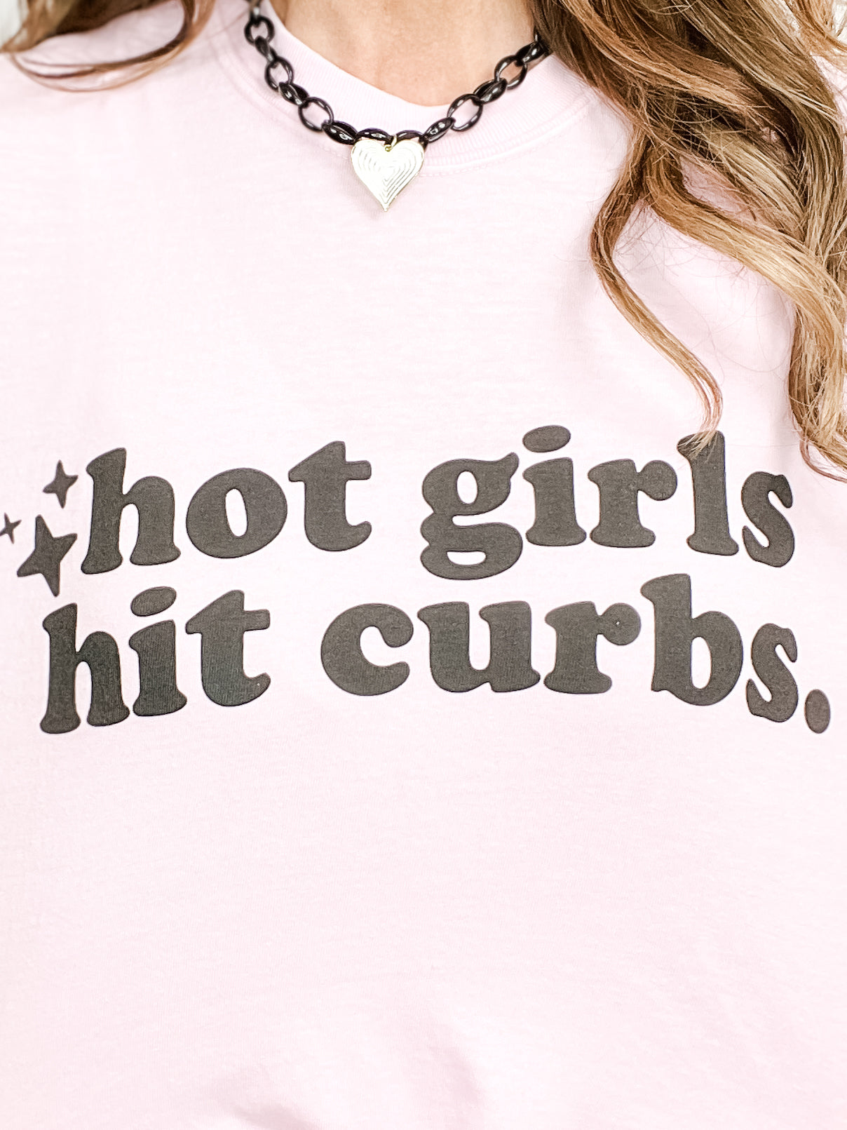 Hot Girls Hit Curbs Graphic Tee