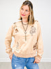 Western Motif Embroidered Graphic Sweatshirt