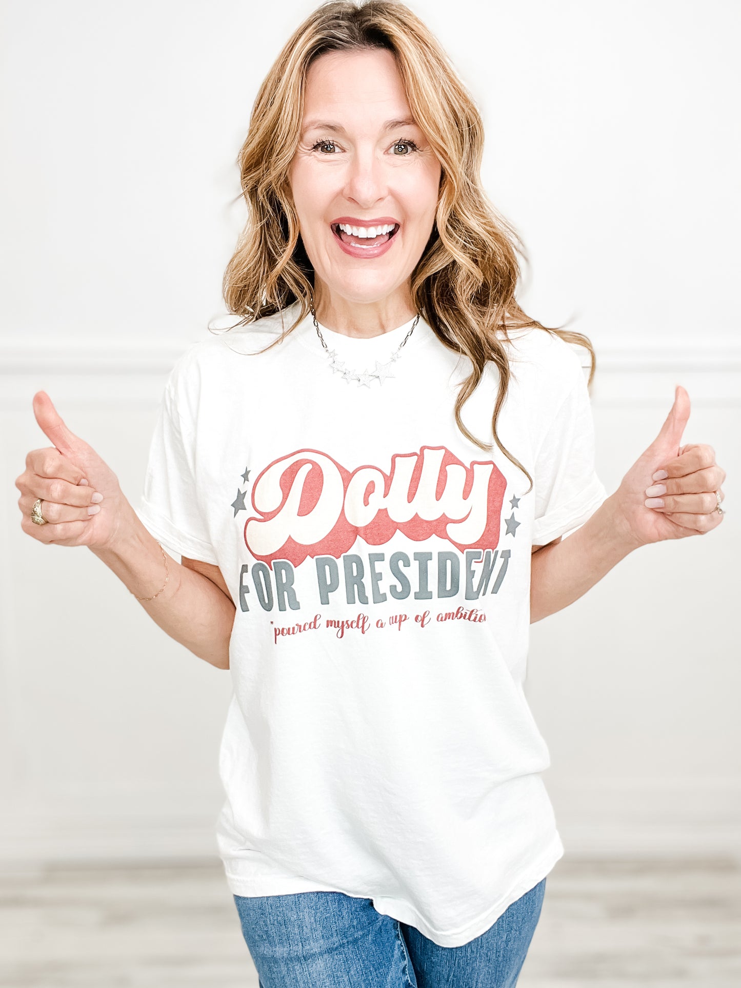 Dolly For President Graphic Tee