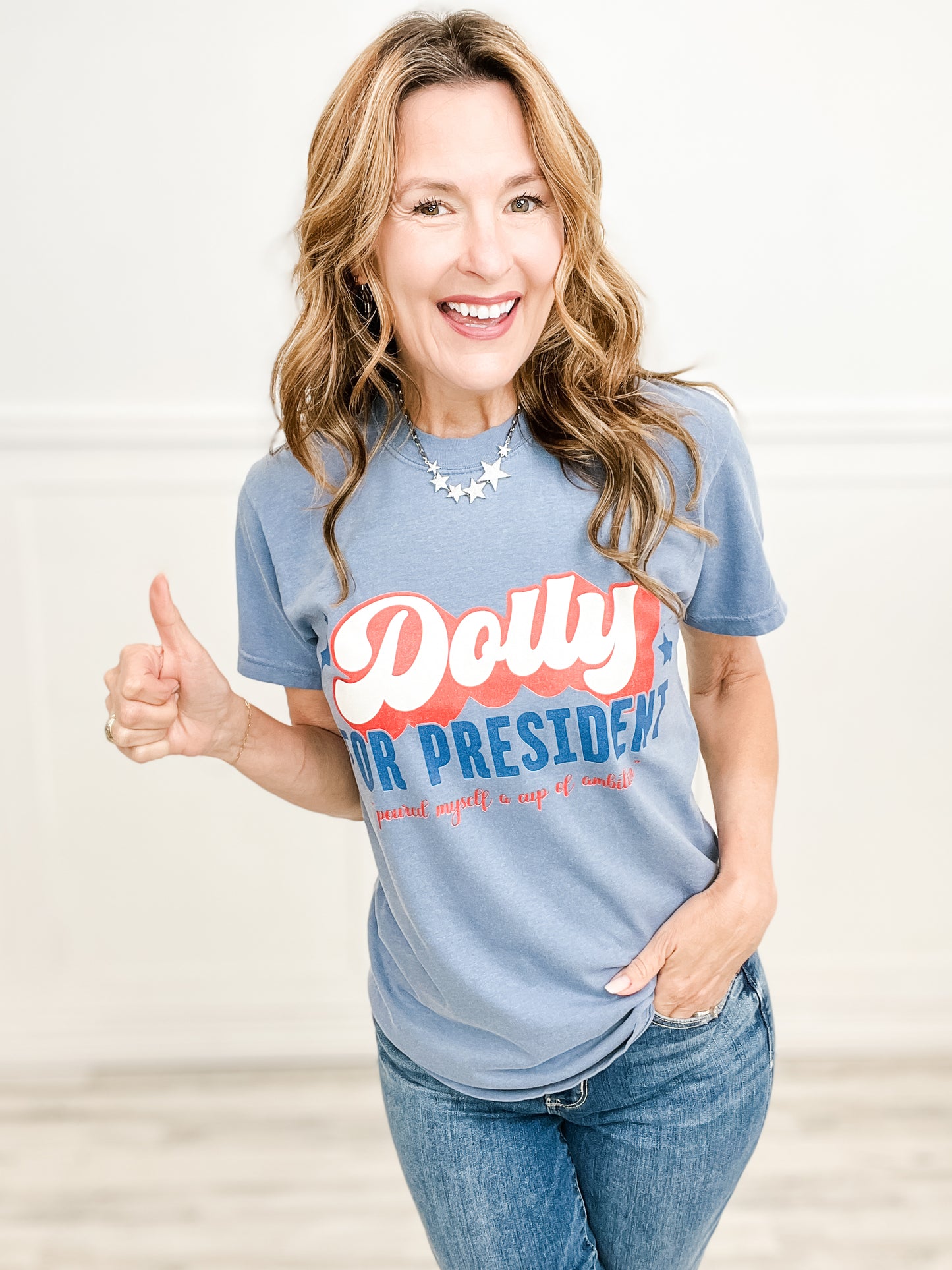 Dolly For President Graphic Tee