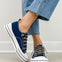 Very G Aman Gold Sneakers in NAVY