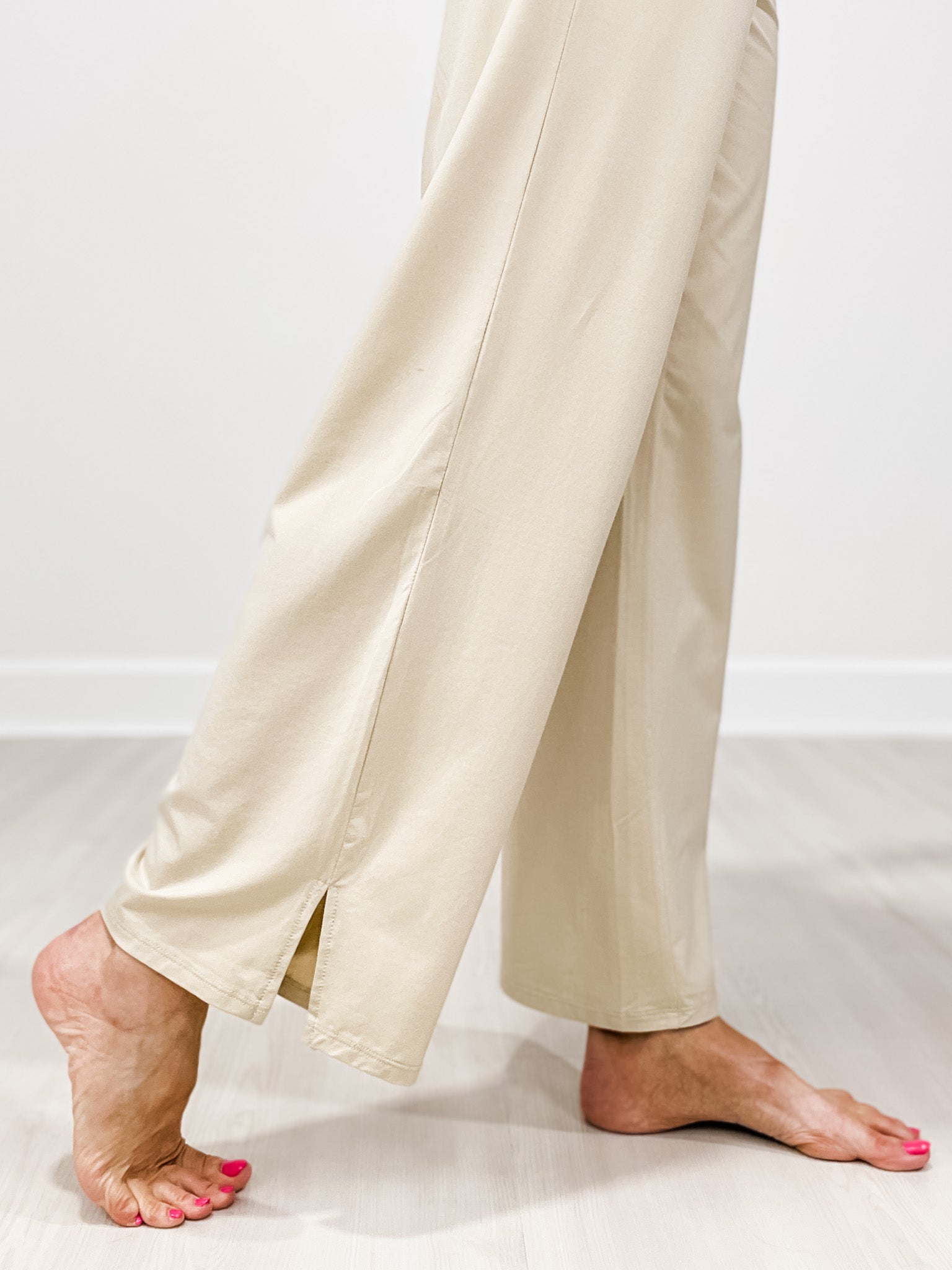 Air Essentials Raglan Hoodie Tee and Wide Leg Pants Set