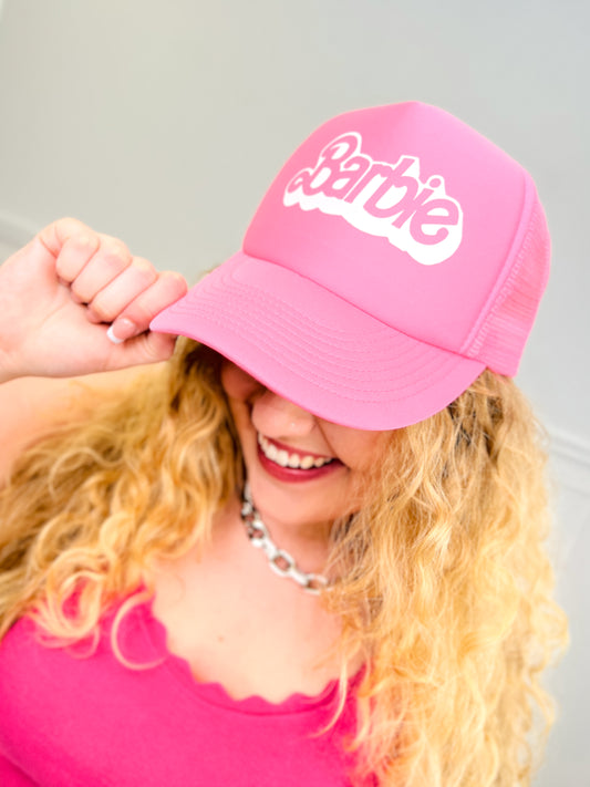 Retro Barbie Trucker Hat