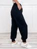 High Waisted Solid Knit Jogger