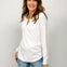Long Sleeve Ribbed Henley Top