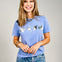 Silver Seashells By The Sea Shore Foil Graphic Tee