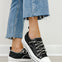 Very G Aman Sneakers in Black Sparkle