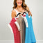 Cap Sleeve Stripe Contrast Trim Top - GRP D