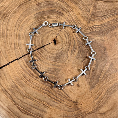 Multi Cross Choker or Bracelet