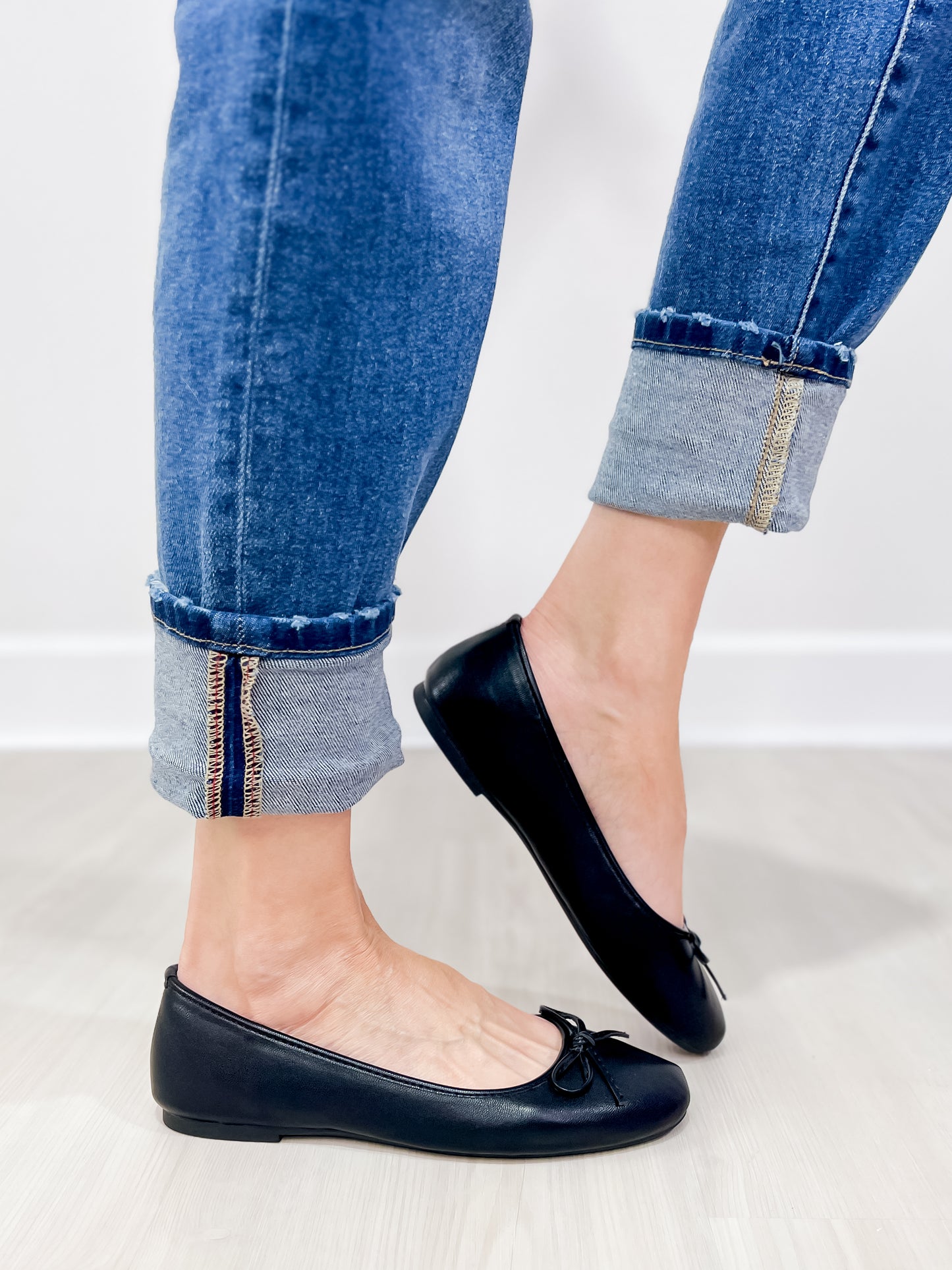 Corkys Runnin Late Ballet Flats in Black