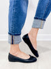 Corkys Runnin Late Ballet Flats in Black