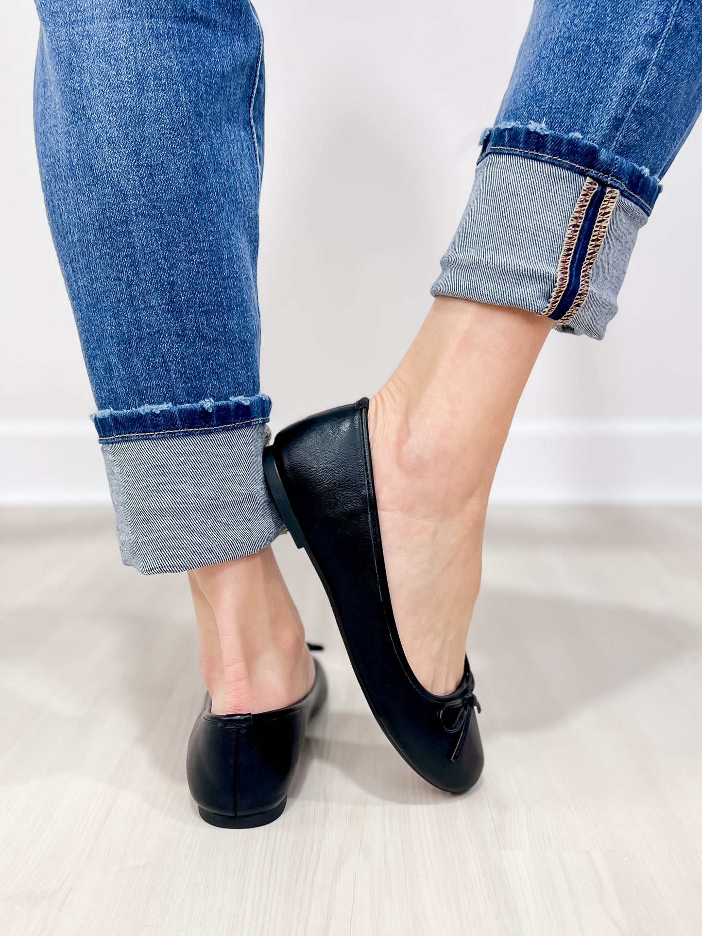 Corkys Runnin Late Ballet Flats in Black