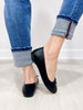 Corkys Runnin Late Ballet Flats in Black