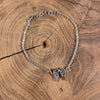 Dainty Angel Wing Necklace or Bracelet