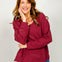 Long Sleeve Scoop Round Neck Cloudy Knit Top
