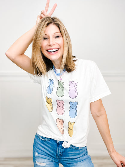 Marshmallow Bunnies Graphic Tee