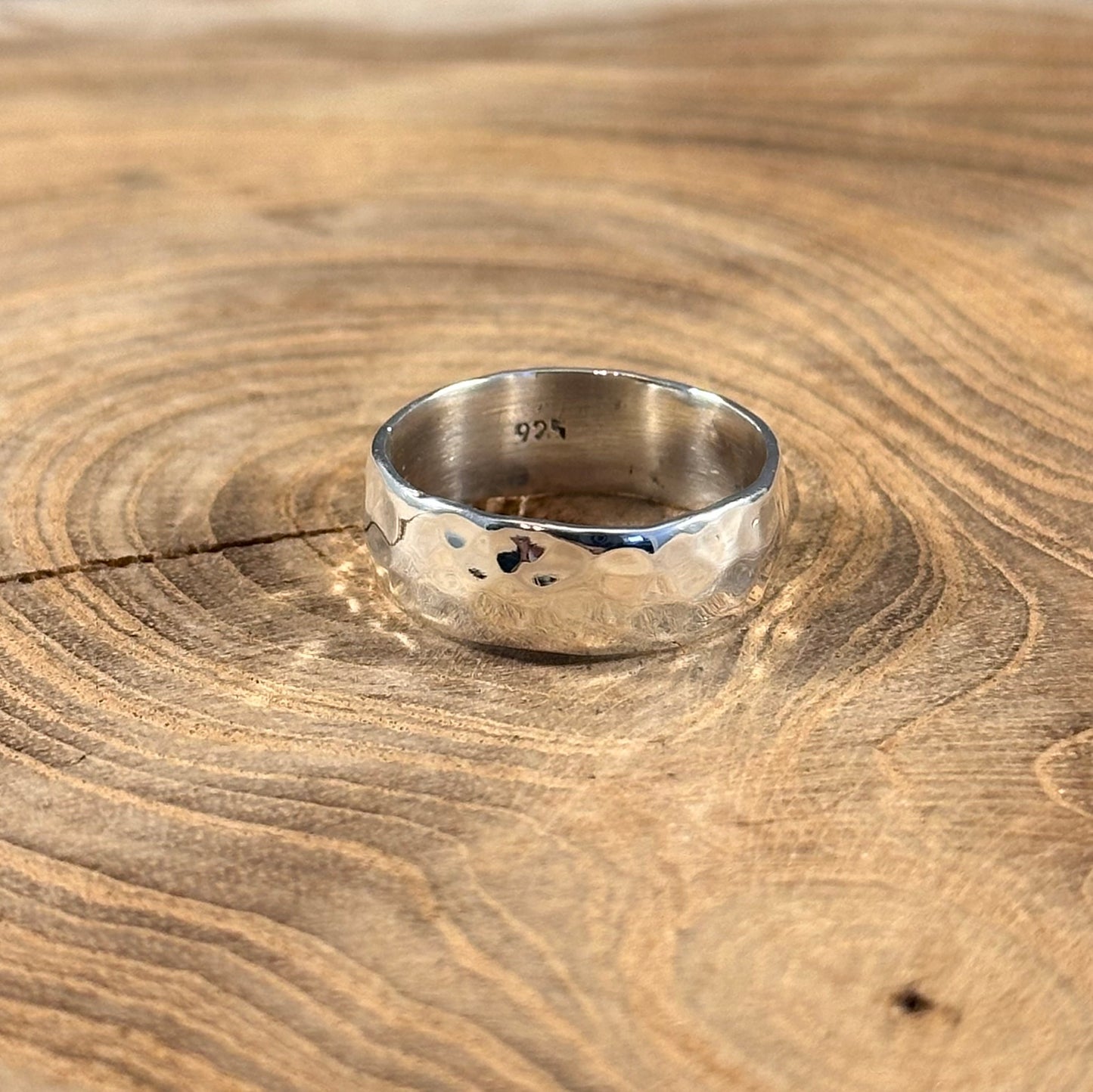 Hammered Band Ring