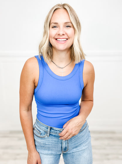 Reversible Ribbed Tank Top
