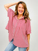 Oversized Stripe Button Down Shirt GRP B
