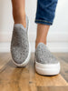 Corky's Swank Grey Crystal Rhinestone Sneaker Shoe