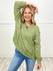 Cut Edge Detailed Cashmere Sweater Top