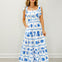 Long Sleeveless Tied Maxi Dress