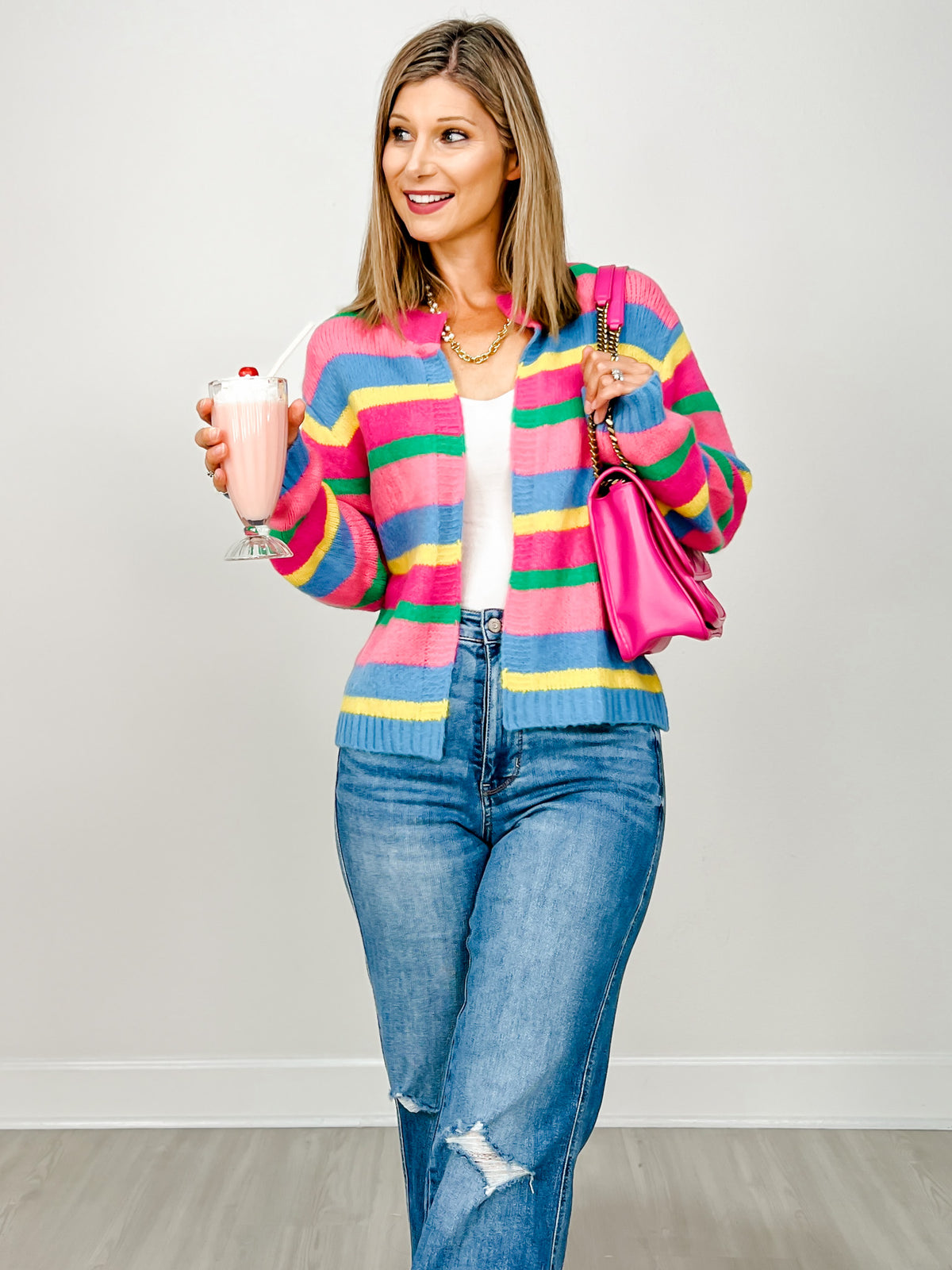 Multi Colored Cardigan