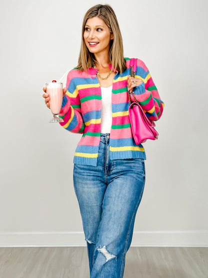 Multi Colored Cardigan