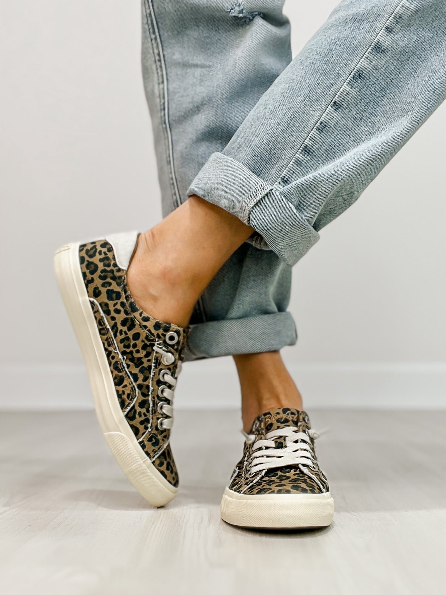 Blowfish Martina Too Slip-On Tennis Shoes in Leopard