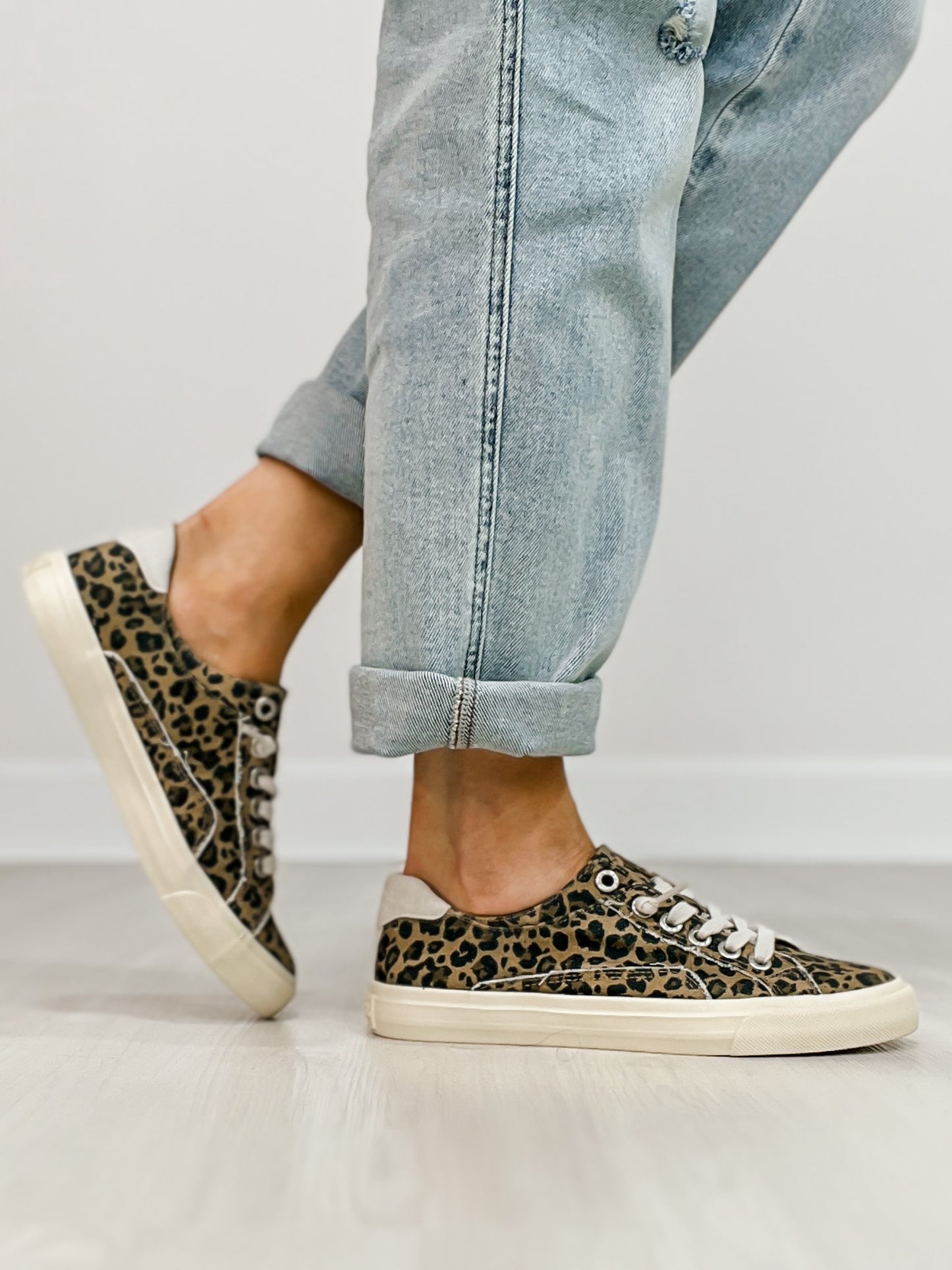 Blowfish Martina Too Slip-On Tennis Shoes in Leopard