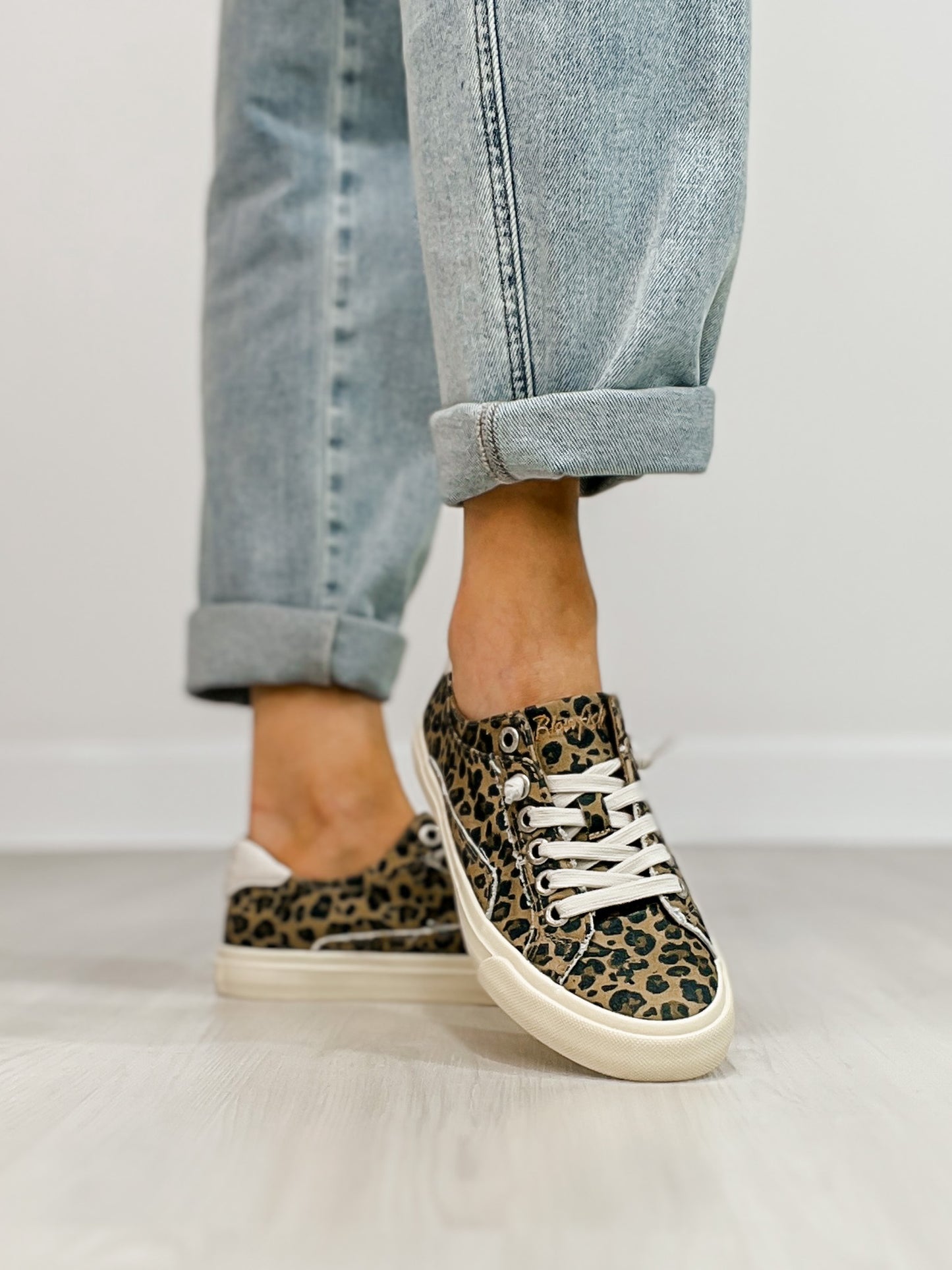 Blowfish Martina Too Slip-On Tennis Shoes in Leopard