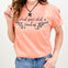Shoot Your Shot Cowboy Embellished Graphic Tee