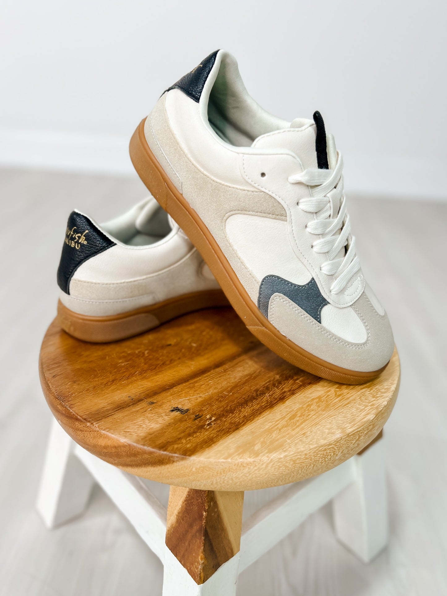 Blowfish Tastic Tennis Shoes in White Sand