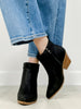 Corkys Gimme Sugar Booties in Black Oil PU