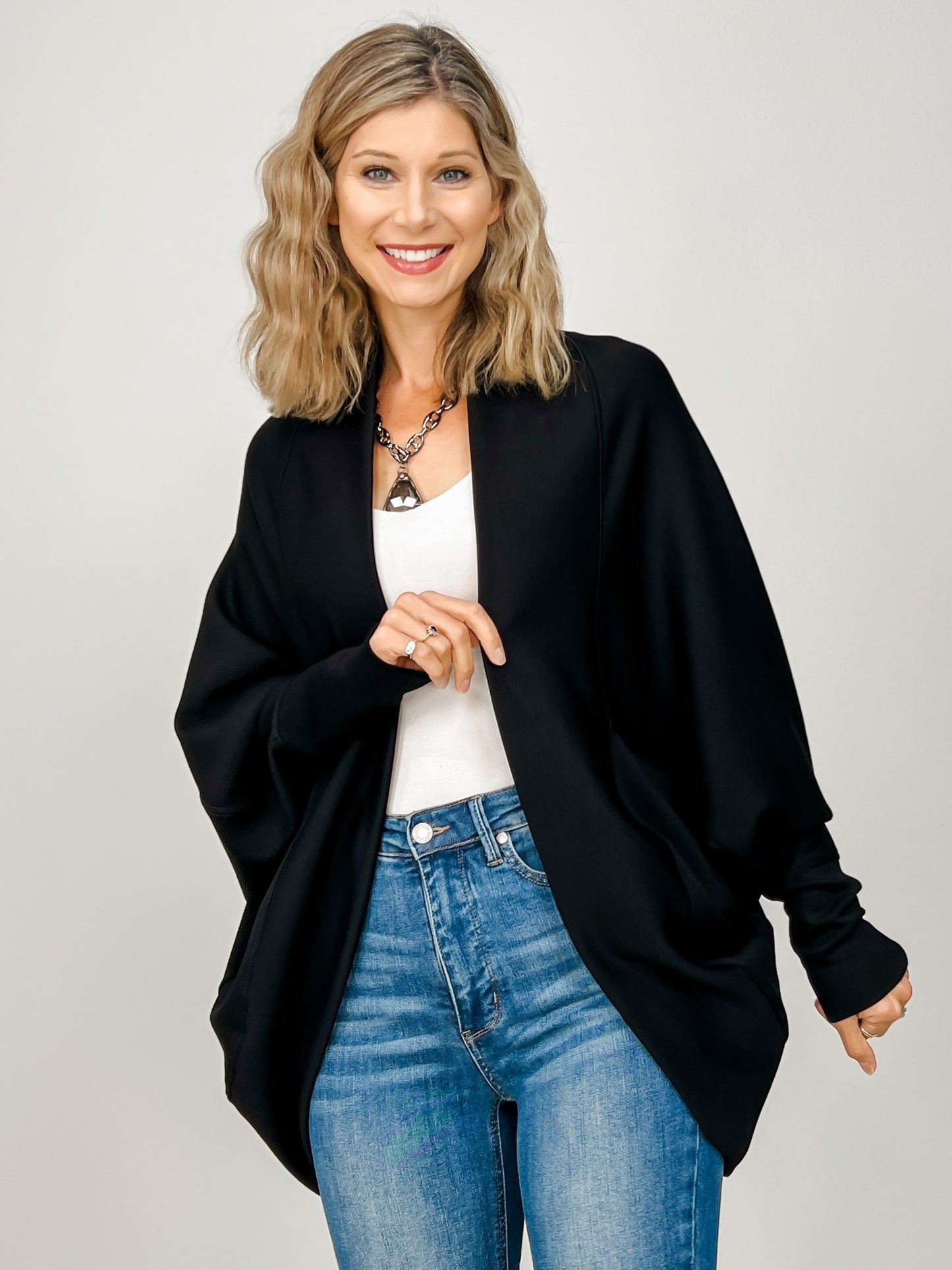 Elevated Cocoon Style Cardigan