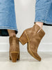 Corkys Gimme Sugar Booties in Tan Oil PU