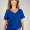Cotton Short Sleeve Boyfriend V-Neck Tee