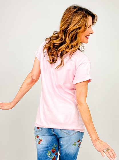 Strawberry Boots Graphic Tee
